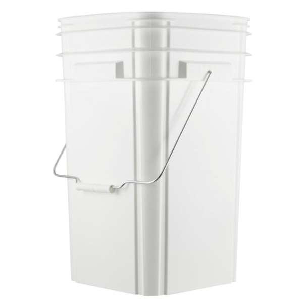 Optional 5 Gallon Bucket with Resealable Lid