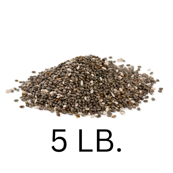 Chia Seeds, 5 lbs., Free Shipping! Save with Subscription!