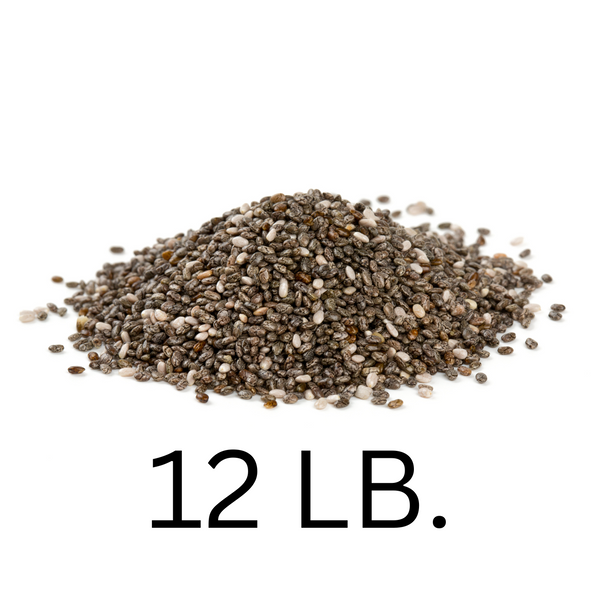 Chia Seeds, 12 lbs., Free Shipping! Save with Subscription!