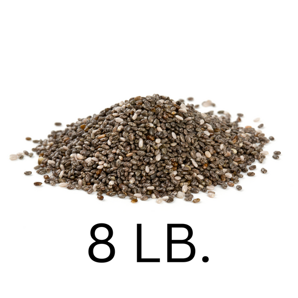 Chia Seeds, 8 lbs., Free Shipping! Save with Subscription!