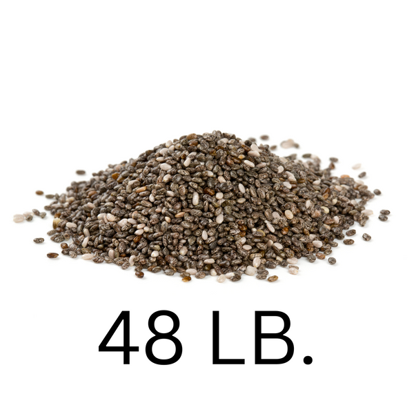 Chia Seeds, 48 lbs., Free Shipping! Save with Subscription!